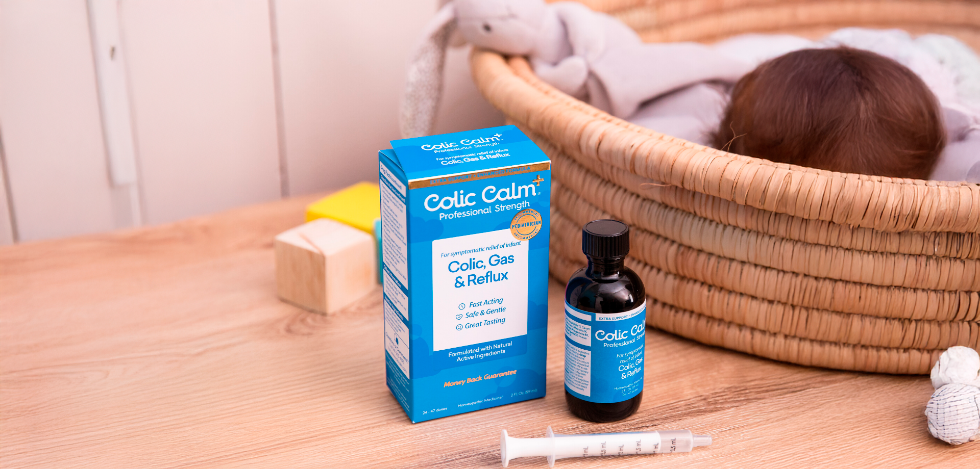 5 Motivos pra usar o Colic Calm Plus contra as cólicas do bebê e tem você encontra aqui na Babytunes