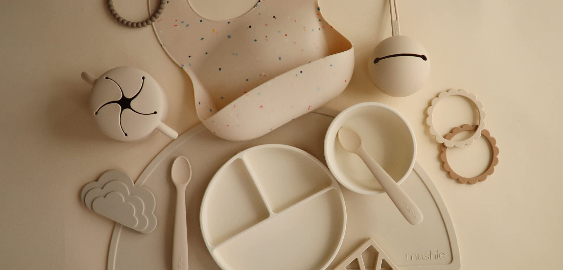 5 Motivos para escolher Mushie na introdução Alimentar do seu bebê e tem você encontra aqui na Babytunes