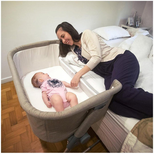 Berço Portátil Co-Bed Side By Side Safety 1st Marron – Babytunes