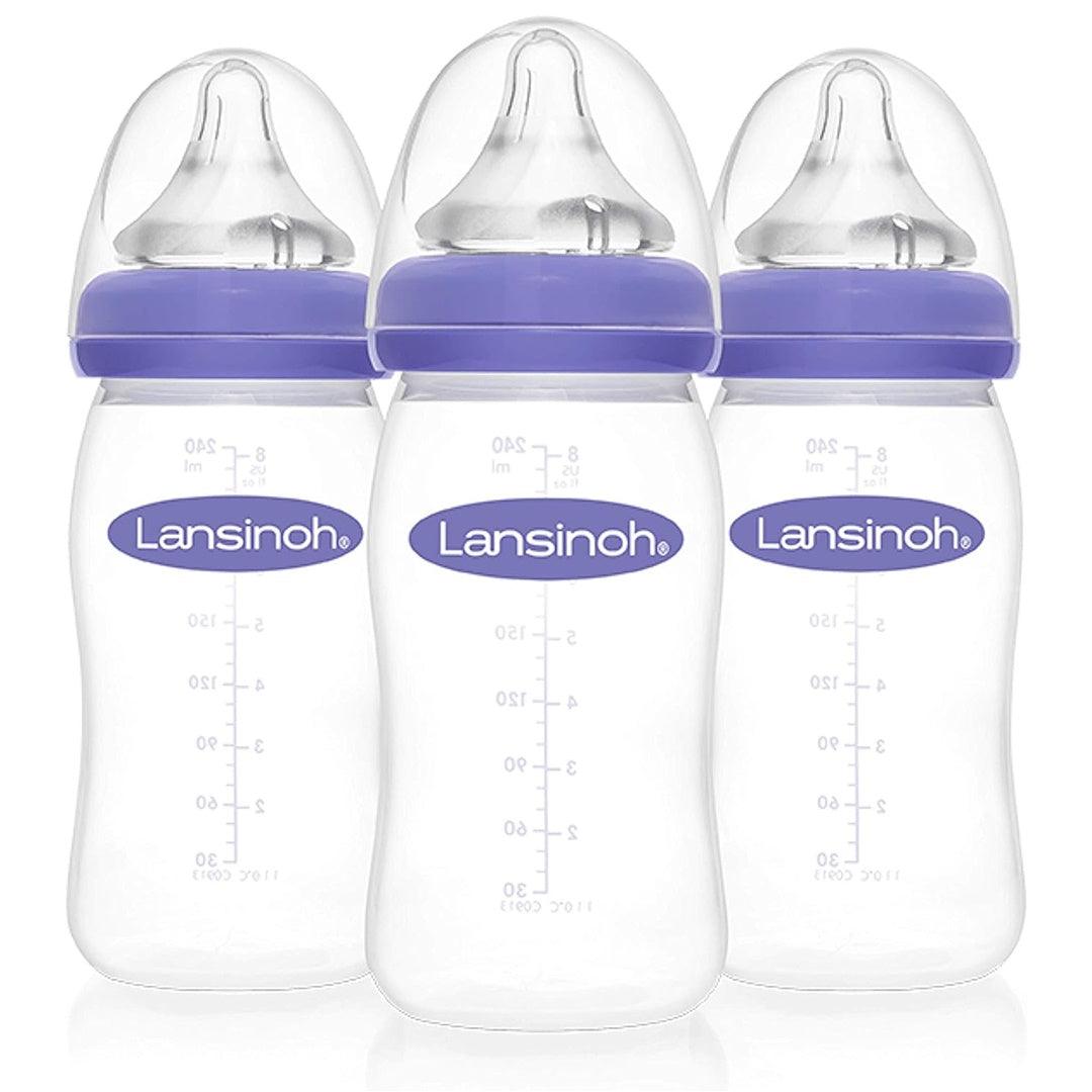 Kit Mamadeira Lansinoh Momma 3 Peças Transparente 240ML – Babytunes