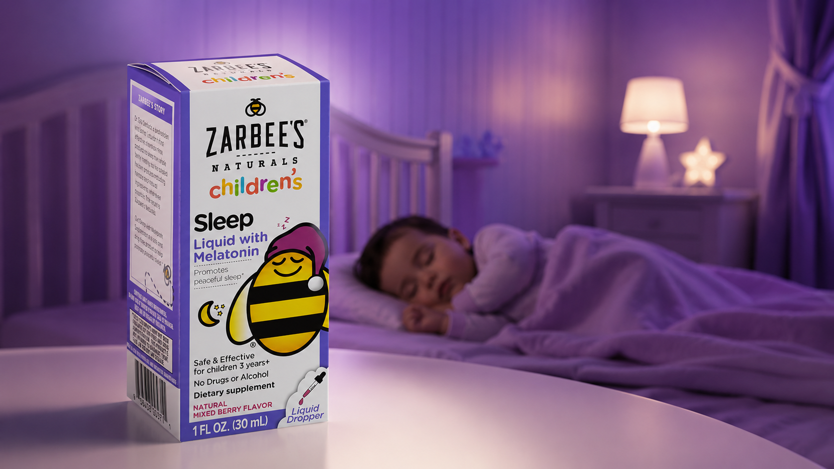 5 Motivos para usar a melatonina infantil Zarbee's Sleep