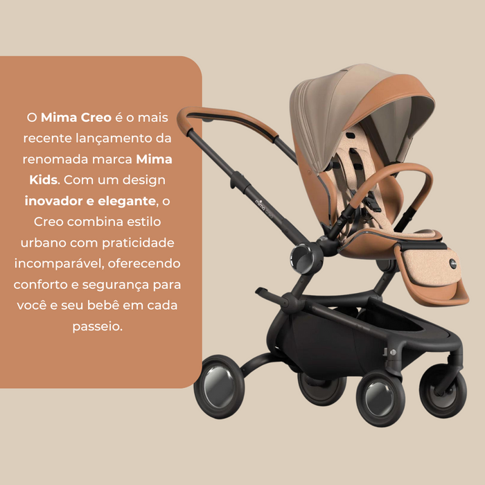 
    Carrinho de Bebê Mima Creo Mocha Cream - Mima Babytunes
  