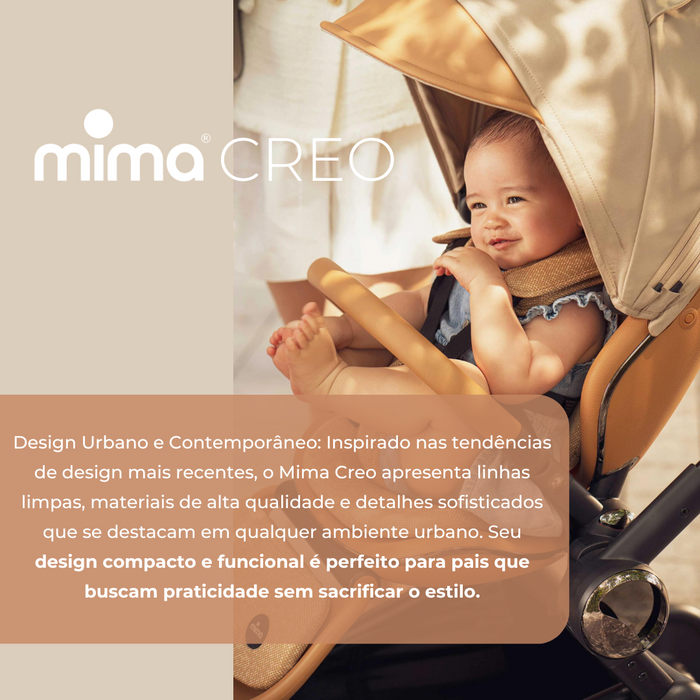 
    Carrinho de Bebê Mima Creo Mocha Cream - Mima Babytunes
  
