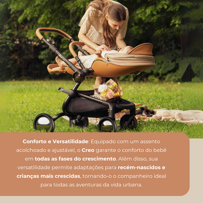 
    Carrinho de Bebê Mima Creo Mocha Cream - Mima Babytunes
  