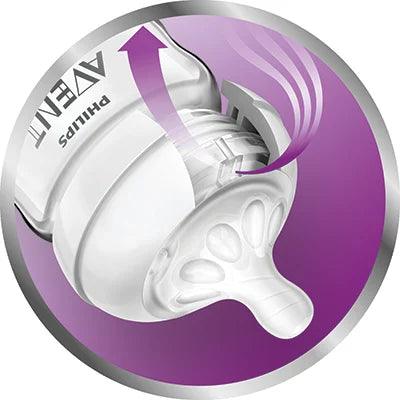 
    Bico De Mamadeira Avent Pétala Fluxo Rápido 6M+ - Philips Avent Babytunes
  
