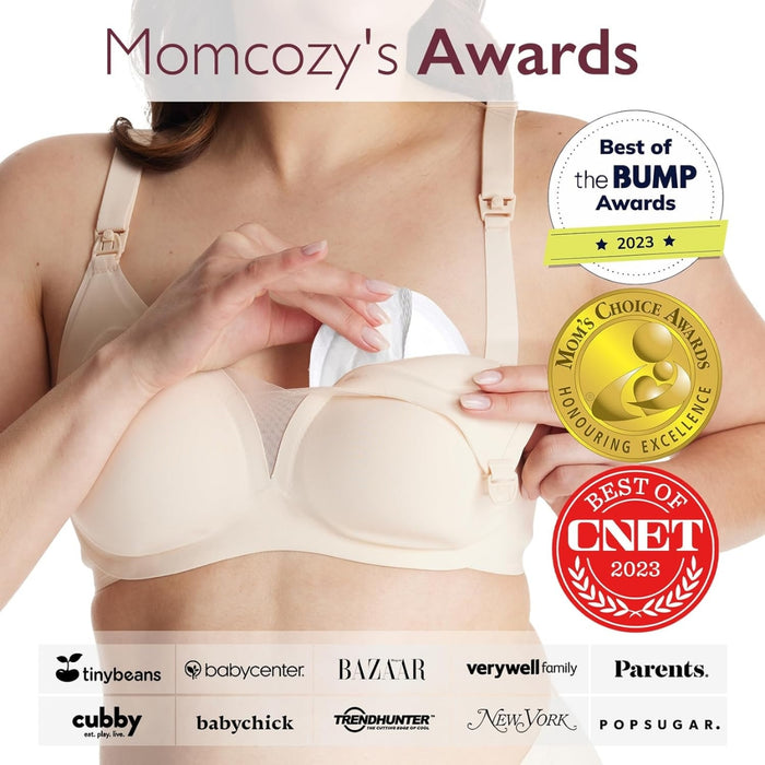
    Absorvente Descartáveis Para Seios Momcozy Ultra-Thin 60 Unidades
  