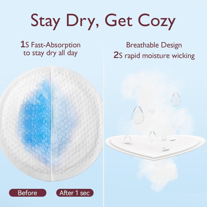 
    Absorvente Descartáveis Para Seios Momcozy Ultra-Thin 60 Unidades
  