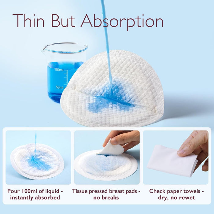
    Absorvente Descartáveis Para Seios Momcozy Ultra-Thin 60 Unidades
  