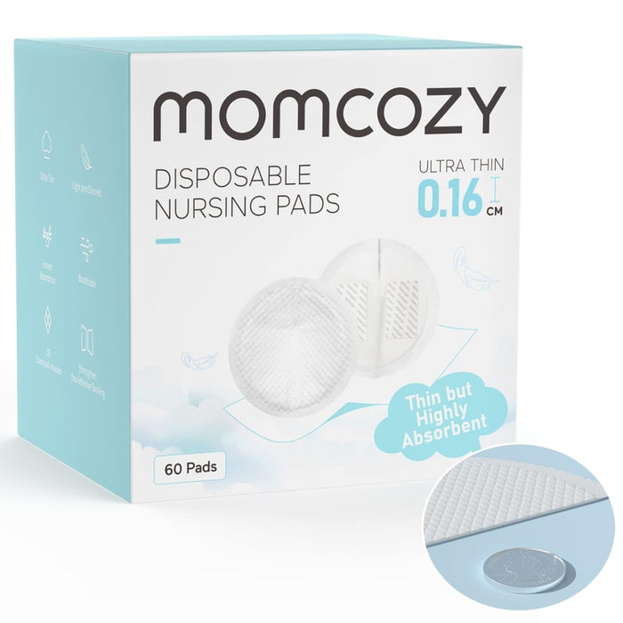 
    Absorvente Descartáveis Para Seios Momcozy Ultra-Thin 60 Unidades
  