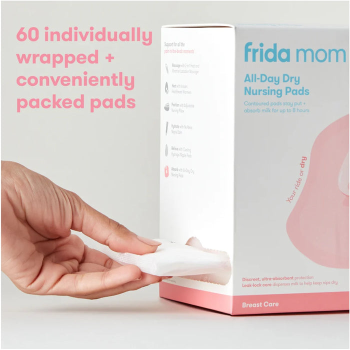 
    Absorvente Para Seios All-Day Dry Frida Mom 60 Unidades - Frida Mom Babytunes
  