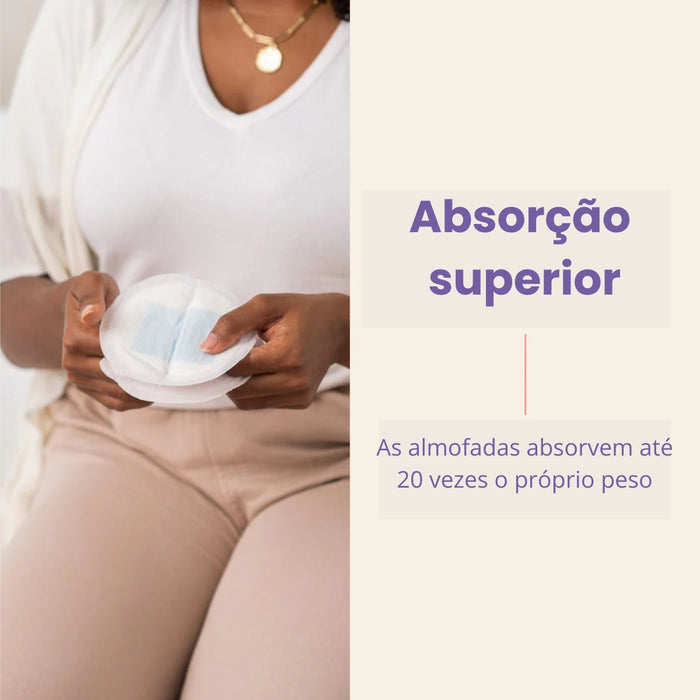 
    Absorvente Para Seios Stay Dry Lansinoh Com 60 Unidades
  