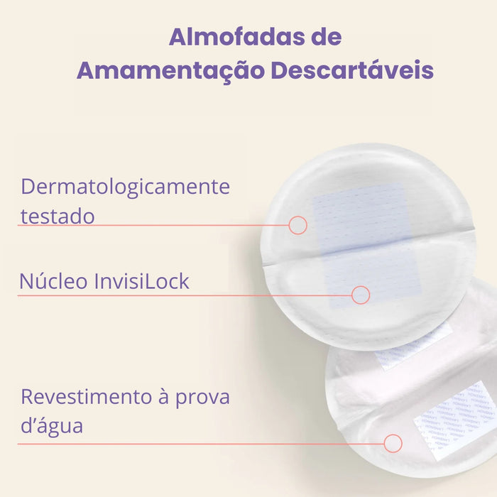 
    Absorvente Para Seios Stay Dry Lansinoh Com 60 Unidades
  
