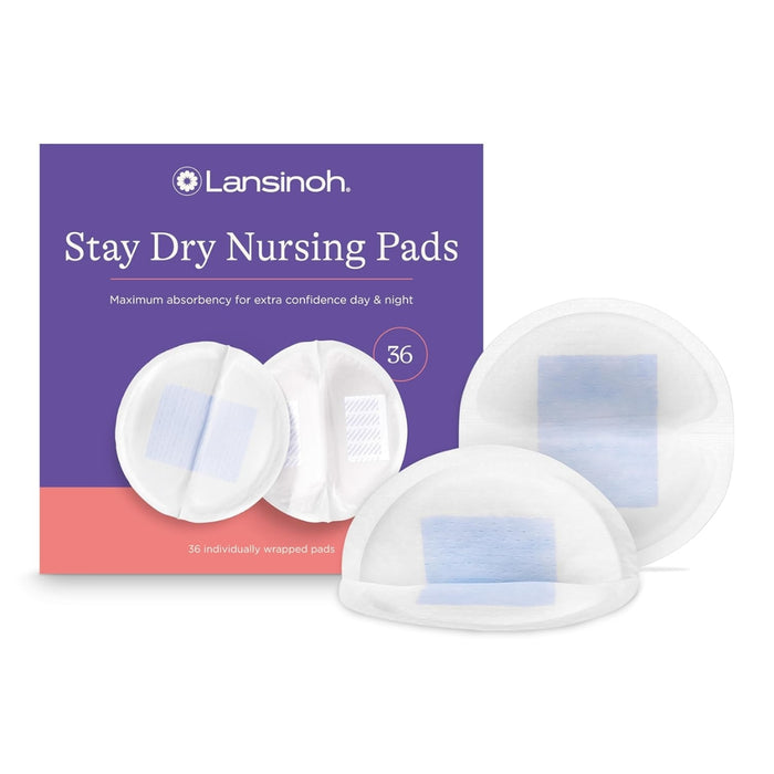 
    Absorvente Para Seios Stay Dry Lansinoh com 36 unidades
  
