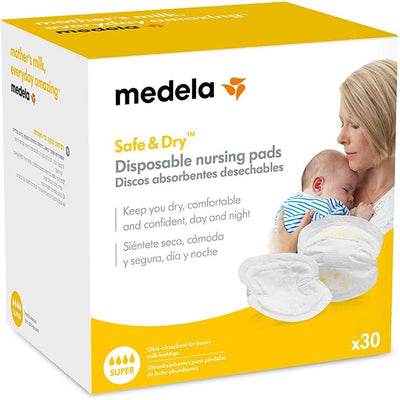 Absorventes Descartáveis Para Seios Ultra Respiráveis Medela 30 Unidades - Embalados Individualmente
