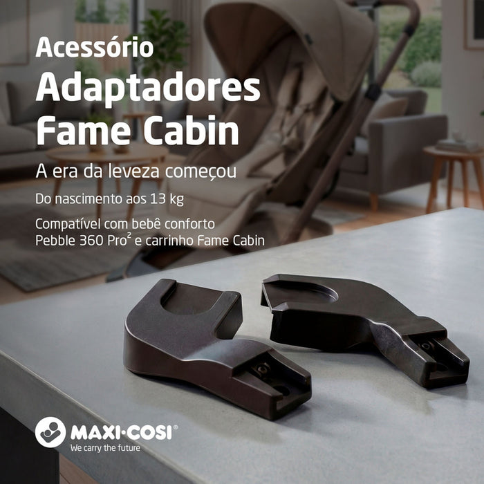 
    Adaptador Maxi-Cosi Fame Cabin Para Bebê Conforto Pebble 360 Pro² Black
  