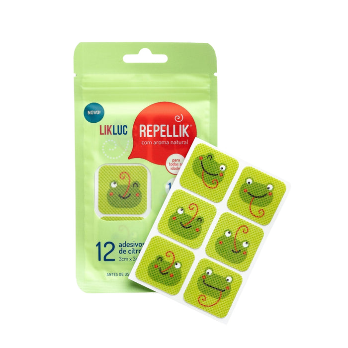 
    Adesivos Repelentes de Citronela LikLuc Repellik - LikLuc Babytunes
  