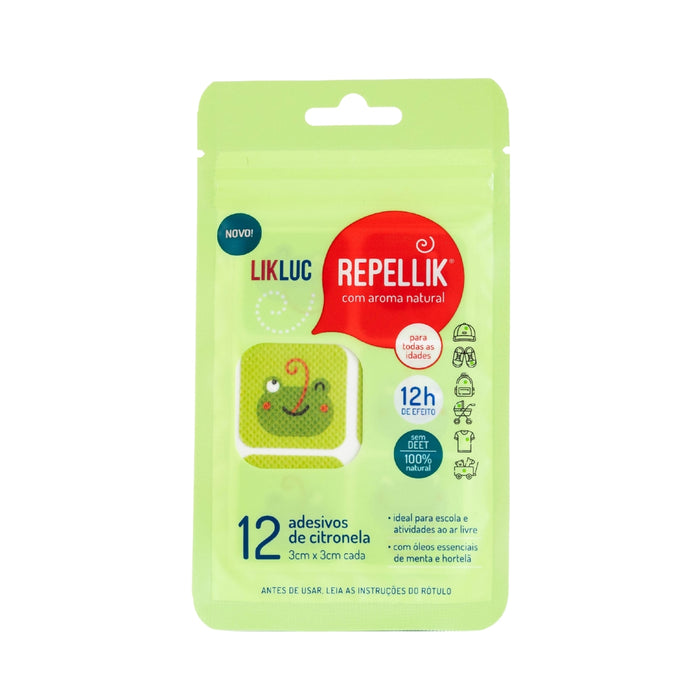 
    Adesivos Repelentes de Citronela LikLuc Repellik - LikLuc Babytunes
  