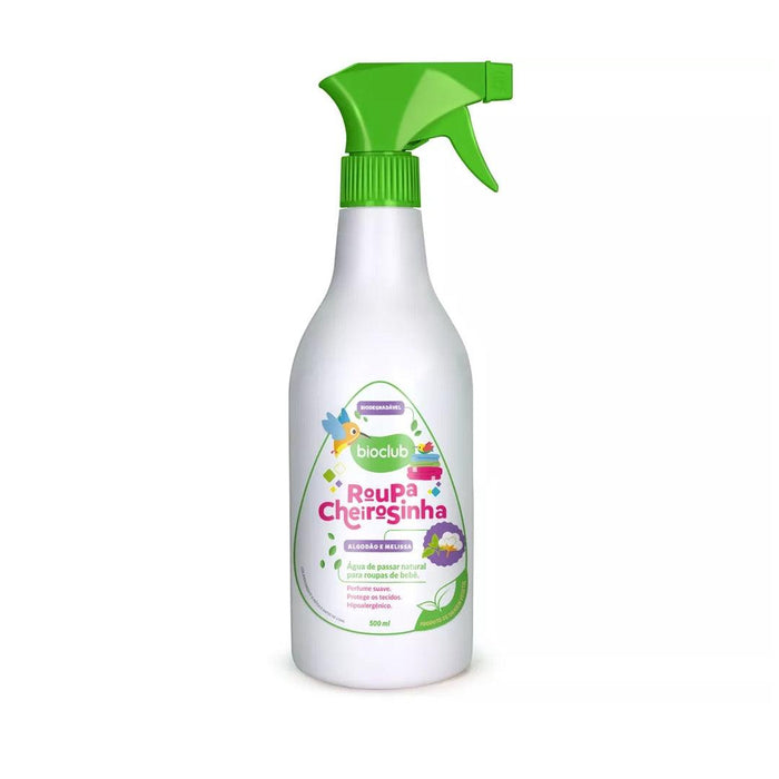 
    Água de Cheiro Para Passar Roupa Cheirosinha (Algodão e Melissa) Bioclub 500ML - Bioclub Babytunes
  