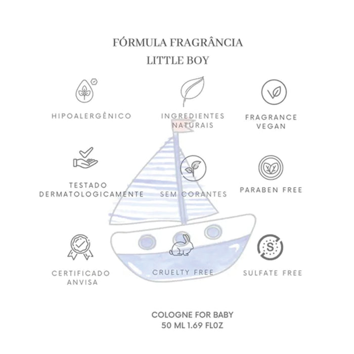 
    Água de Colônia Infantil Bebê Petit Little Boy 50ML - Bebê Petit Babytunes
  