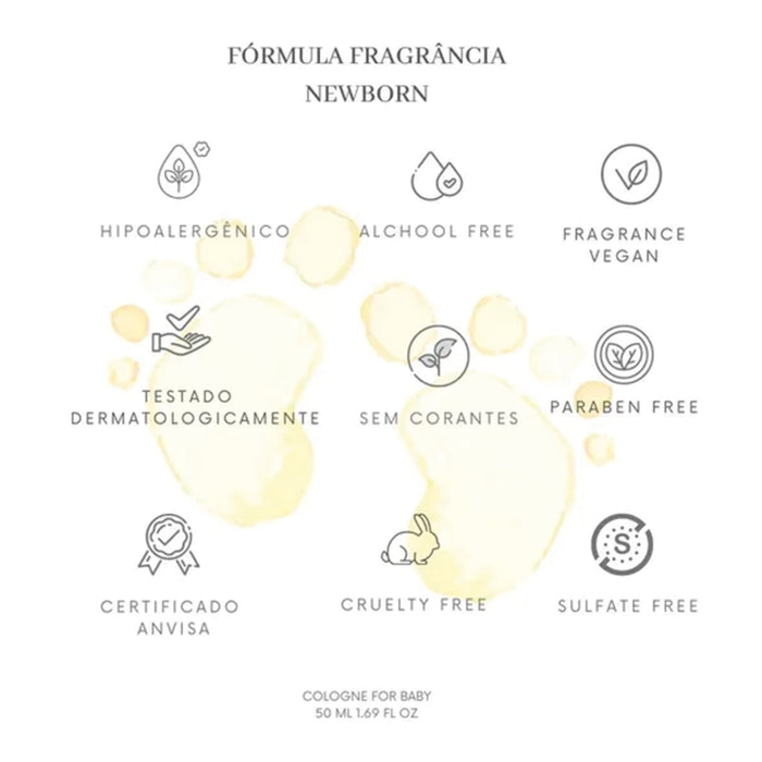 
    Água de Colônia Infantil Bebê Petit Newborn 50ML - Bebê Petit Babytunes
  
