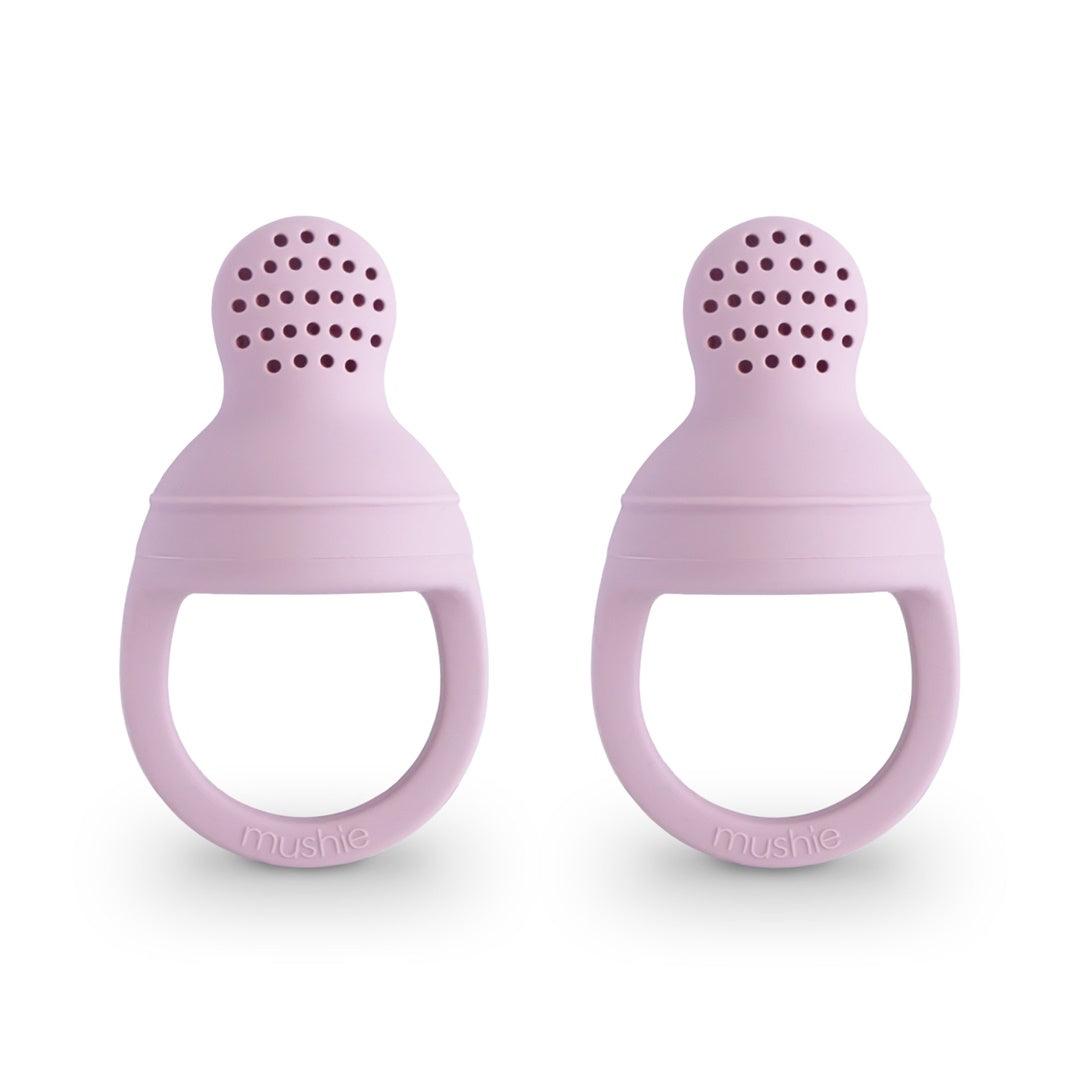 Alimentador Infantil de Silicone Mushie Soft Lilac