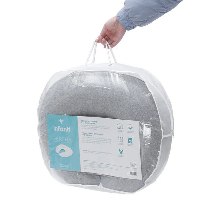 
    Almofada De Amamentação Serena Infanti Cinza Mescla - Infanti Babytunes
  