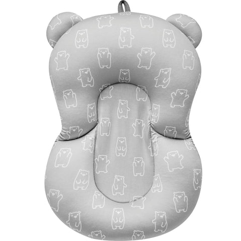 Almofada Para Banho Buba Baby Ursinho Cinza
