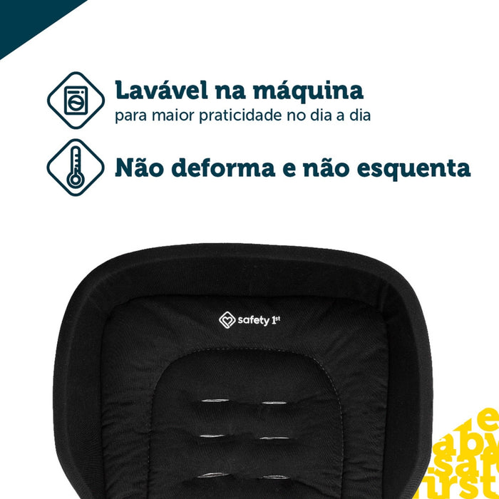 
    Almofada Para Carrinho de Bebê SafeComfort Safety 1st Black & Dark Melange - Safety 1St Babytunes
  