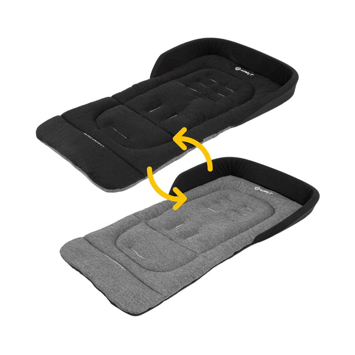 
    Almofada Para Carrinho de Bebê SafeComfort Safety 1st Black & Dark Melange - Safety 1St Babytunes
  