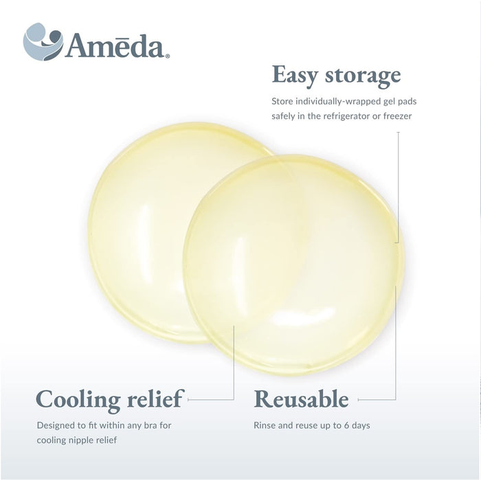 
    Almofadas de Gel Para Mamilos Ameda Confortgel
  