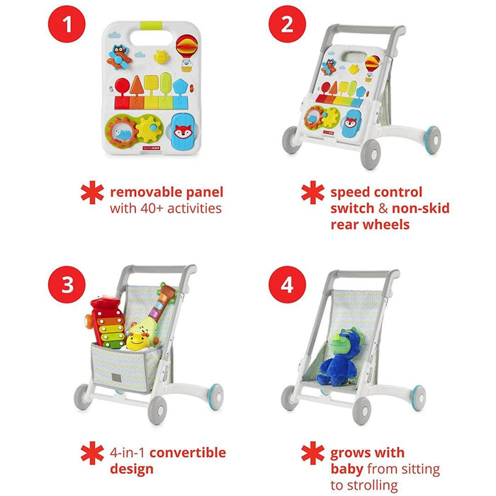 
    Andador Apoiador e Centro de Atividades Skip Hop Explore & More 4 em 1 - Skip Hop Babytunes
  