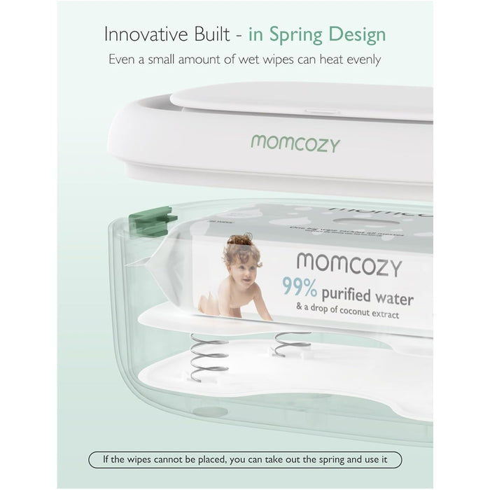 
    Aquecedor De Lenços Umedecidos Momcozy Baby - Momcozy Babytunes
  