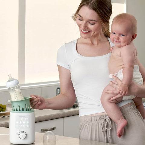 Aquecedor De Mamadeiras Analógico Momcozy Nutri Smart