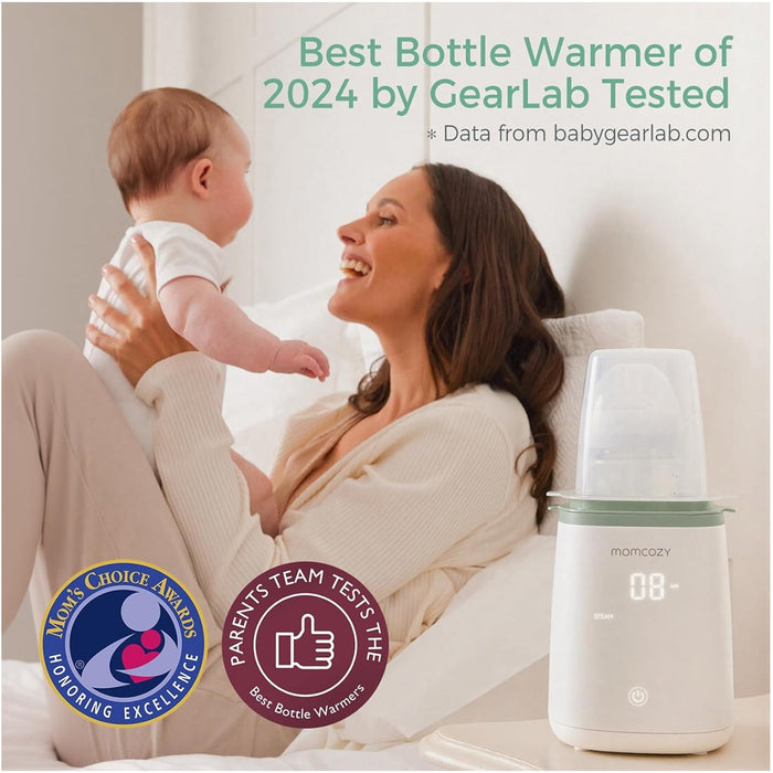 
    Aquecedor Rápido De Mamadeiras 6 em 1 Momcozy - Momcozy Babytunes
  