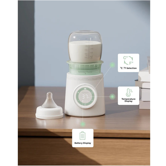 
    Aquecedor De Mamadeiras Momcozy Portátil e Sem Fio - Momcozy Babytunes
  