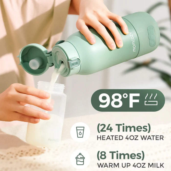
    Aquecedor Portátil de Leite Materno e Água Momcozy - Momcozy Babytunes
  
