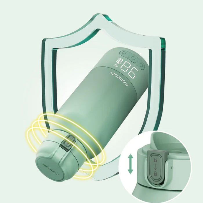 
    Aquecedor Portátil de Leite Materno e Água Momcozy - Momcozy Babytunes
  