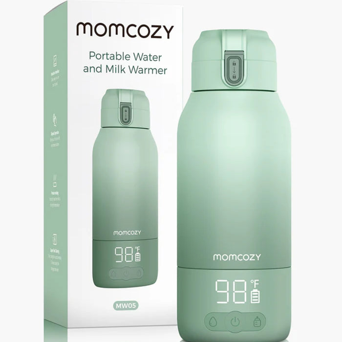 
    Aquecedor Portátil de Leite Materno e Água Momcozy - Momcozy Babytunes
  