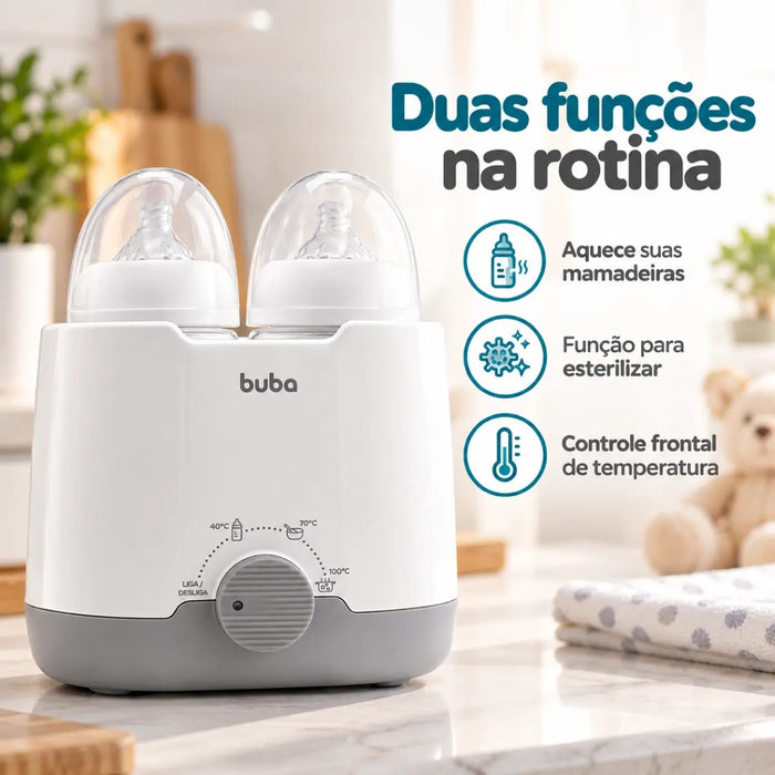 
    Aquecedor e Esterilizador de Mamadeiras Elétrico Buba – 127V
  