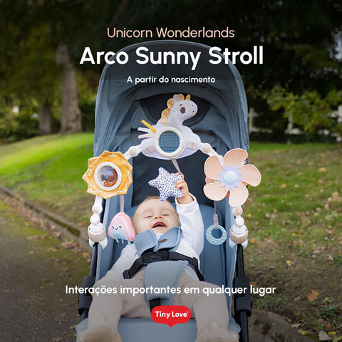 Arco Para Carrinho Tiny Love Sunny Stroll Unicorn Wonderlands