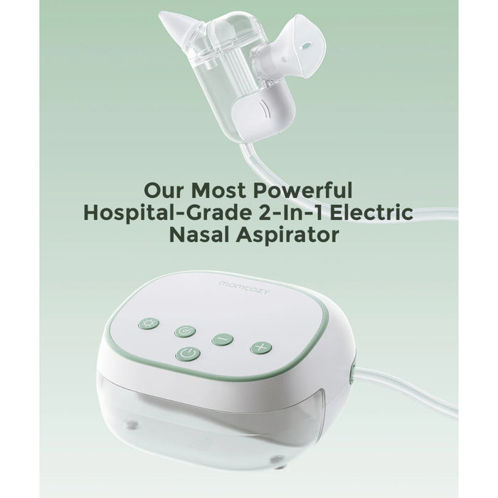 
    Aspirador Nasal Elétrico Momcozy BreezyClear Pró 2 em 1
  