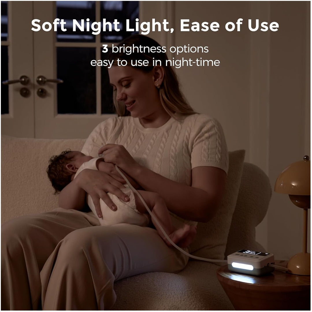 Aspirador Nasal Elétrico Para Bebês Momcozy - Momcozy Babytunes