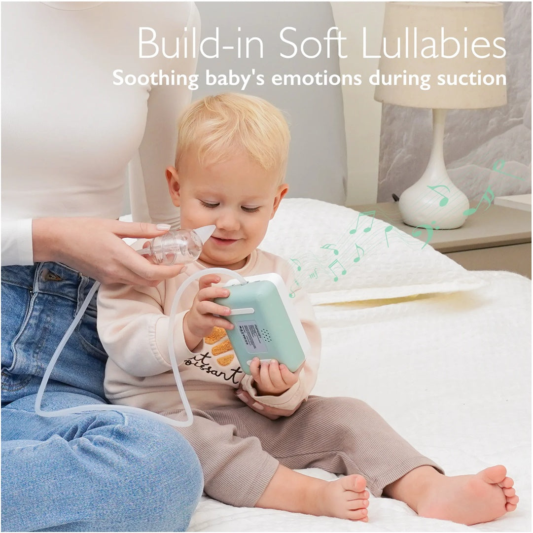 Aspirador Nasal Elétrico Para Bebês Momcozy - Momcozy Babytunes