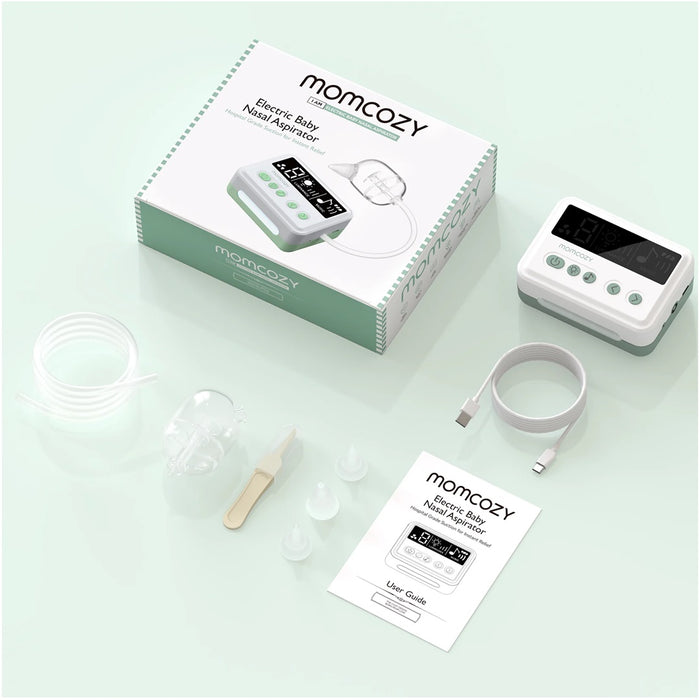 
    Aspirador Nasal Elétrico Para Bebês Momcozy - Momcozy Babytunes
  