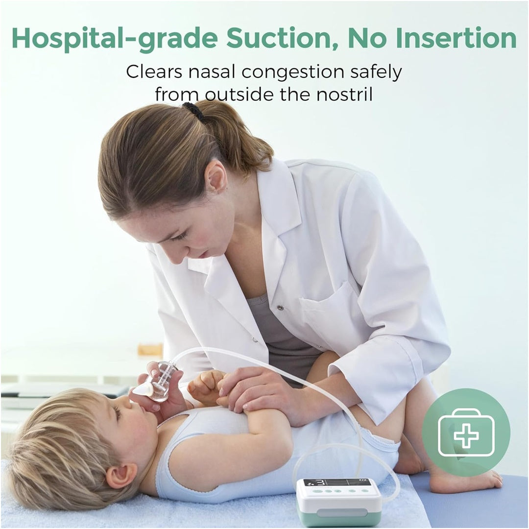 Aspirador Nasal Elétrico Para Bebês Momcozy - Momcozy Babytunes