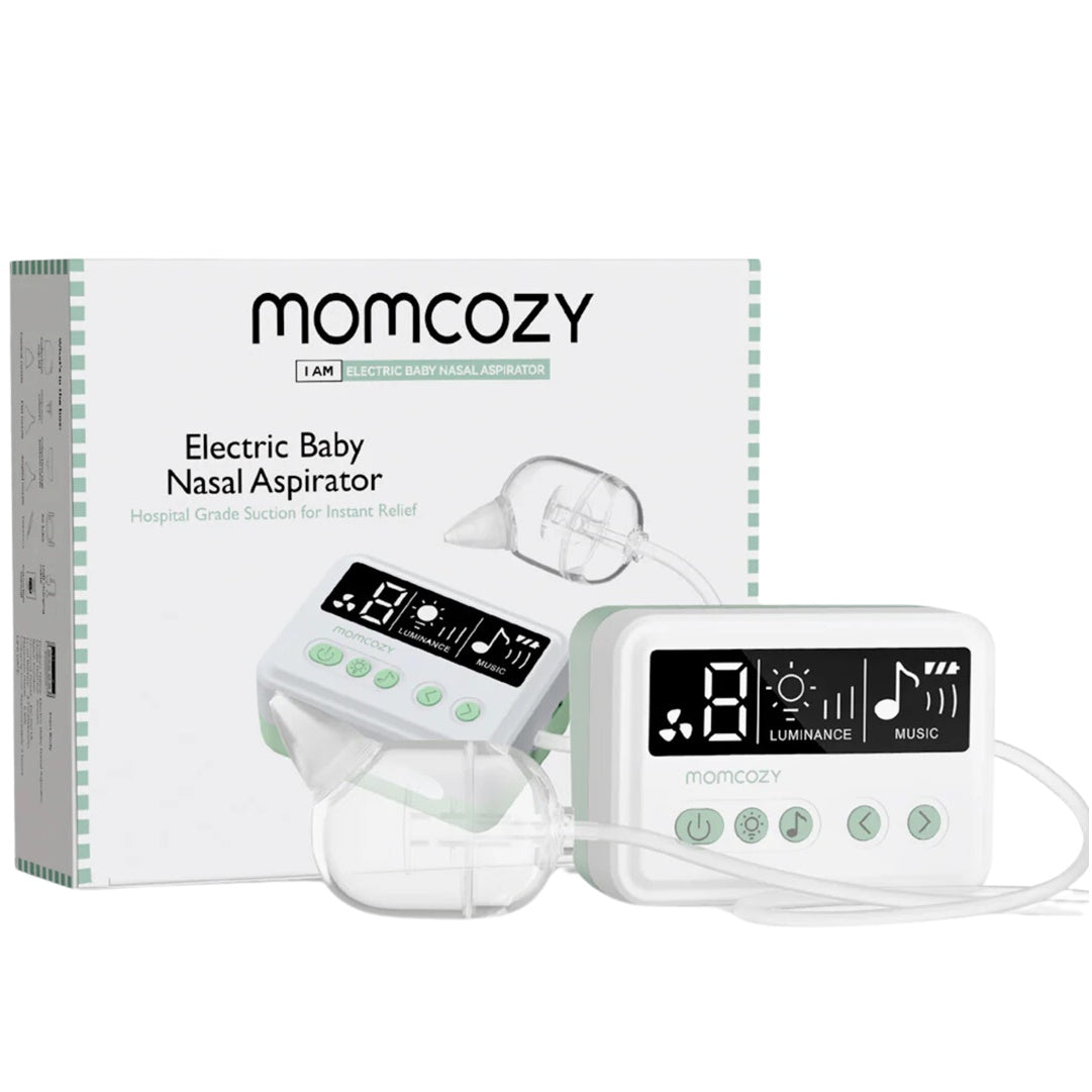 Aspirador Nasal Elétrico Para Bebês Momcozy - Momcozy Babytunes