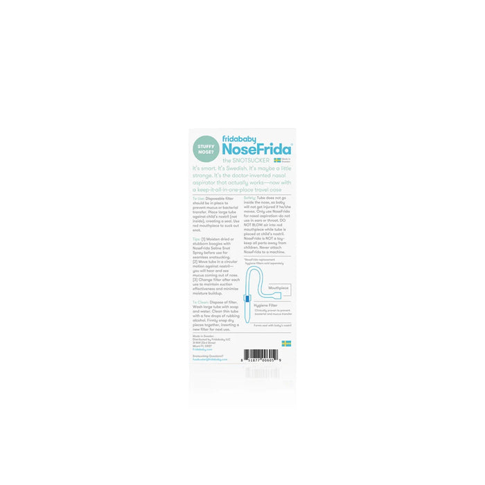 
    Aspirador Nasal Nosefrida com Case - Fridababy Babytunes
  