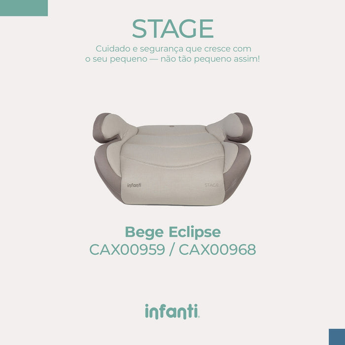 
    Assento de Elevação Booster Stage Infanti Bege Eclipse
  