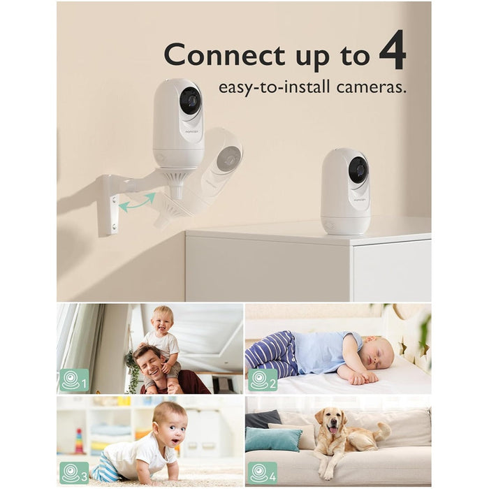 
    Babá Eletrônica Momcozy BM01 Monitor Hd 1080p Com Câmera - Momcozy Babytunes
  