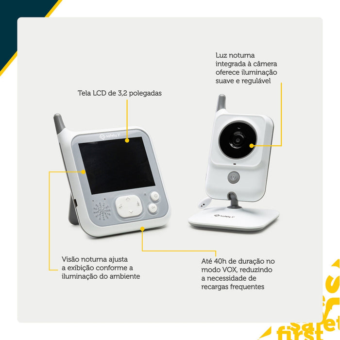 
    Babá Eletrônica Safe Spot Safety 1st White
  